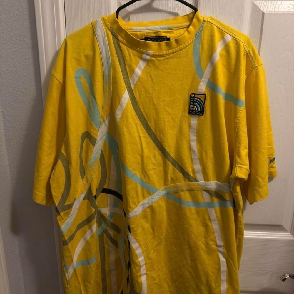 (2002-2005) COOGI Abstract-Print Crewneck Tee - XXL